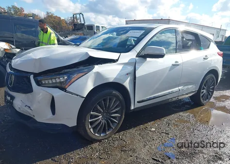 2022 Acura Rdx A-Spec Advance Package/Pmc Edition z USA, uszkodzony, nr VIN 5J8TC2H83NL003587